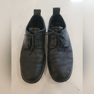 43 Black Ecco Leather Shoes